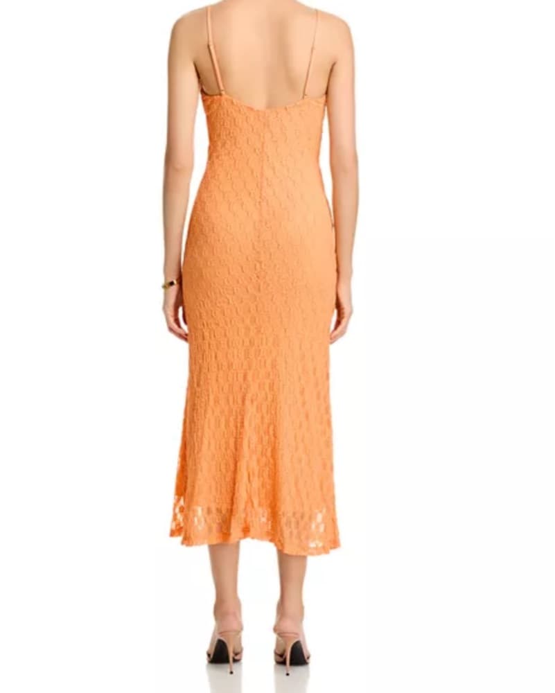 Adoni Floral Mesh Midi Slip Dress - Image 2
