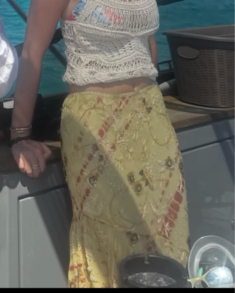 Midi Embelished Skirt  - Image 3