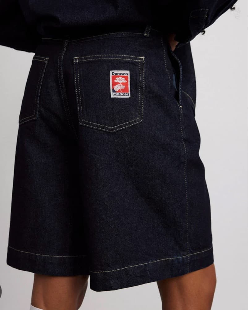 Damson Madder Indigo Jorts - Image 1