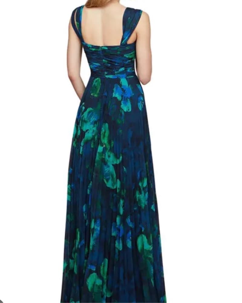 AMUR Zariah Twisted Strap Gown - Image 2