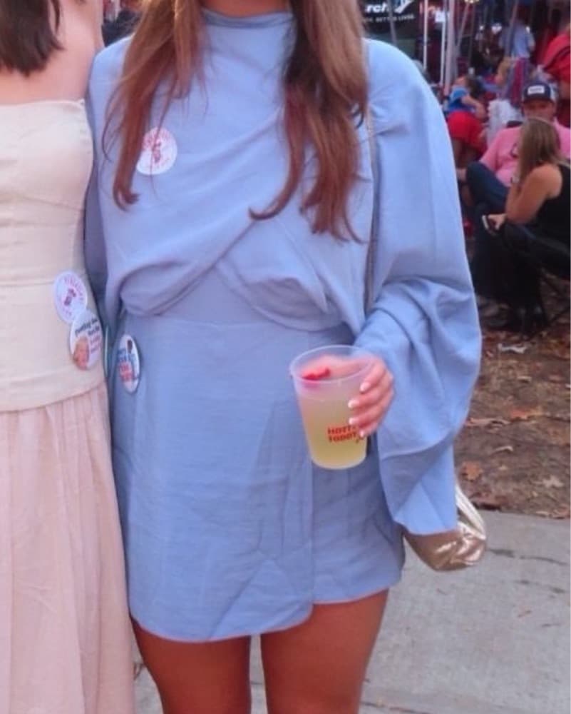 structured balloon sleeve blazer romper  - Image 2