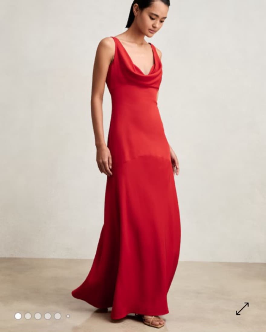 Reiss Vanessa Cowl Neck Maxi Dress - Image 1