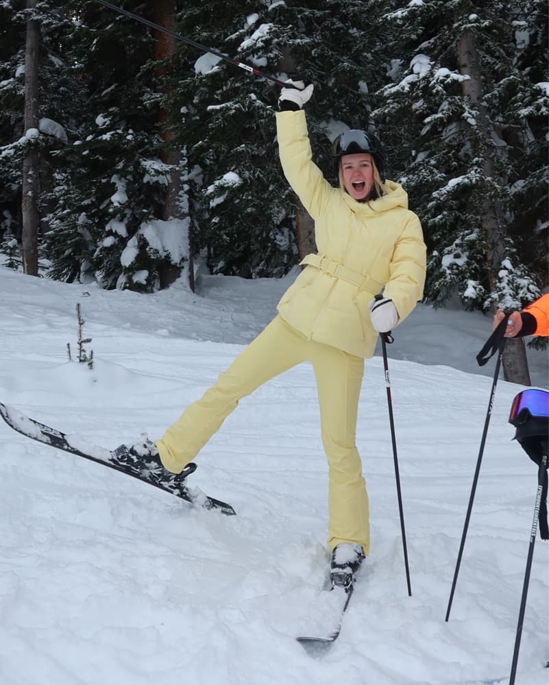 Halfdays Butter Yellow Ski Set  - Image 4