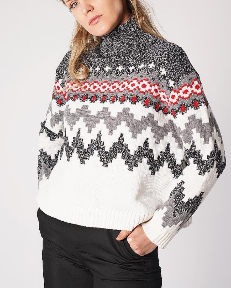 Max Mara Fair Isle Sweater - Image 1
