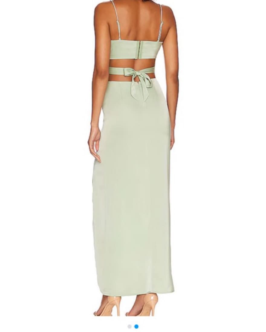 Sage Green Formal Dress - Image 2
