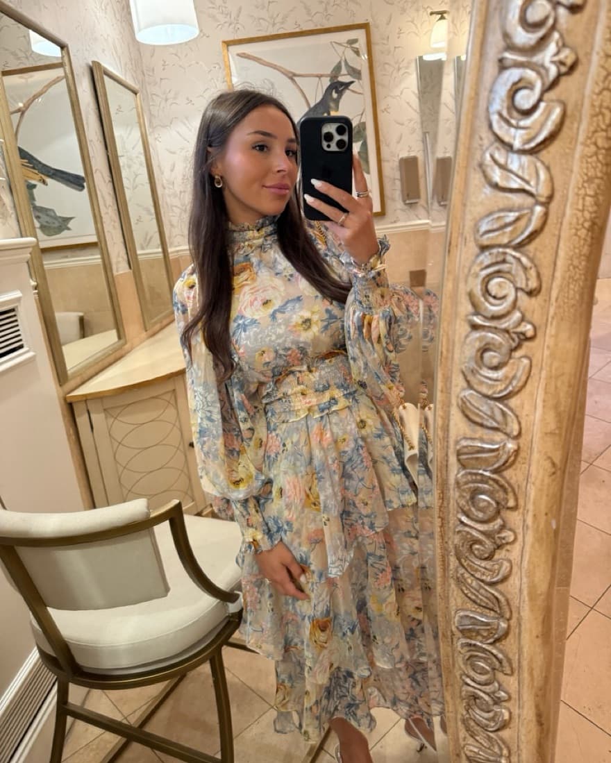 Astrid Dress In Multi - Image 5