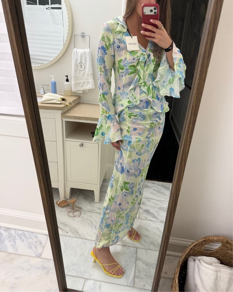 Malina Floral Maxi Set - Image 4