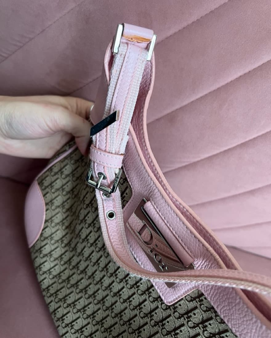 Vintage Dior Street Chic Hobo Bag - Image 3