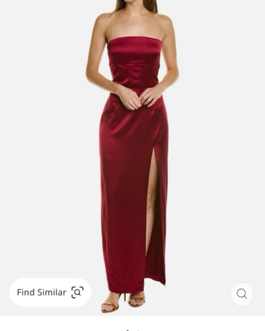 Nicholas Red black Tie Dress - Image 1