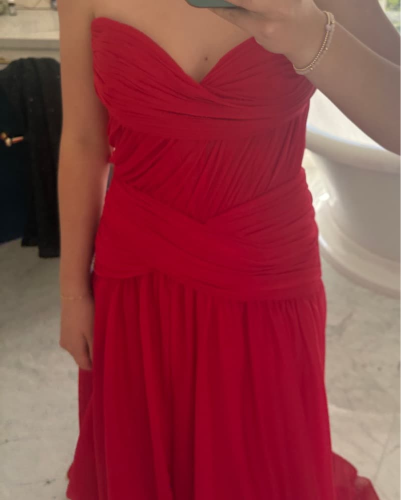 Red Formal Dress - Image 3