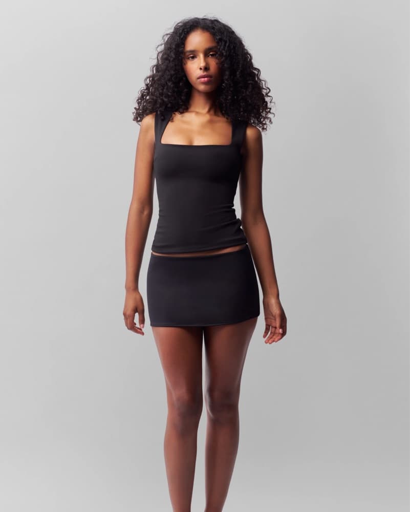 Guizio Micro Mini Stretch Skirt  - Image 4