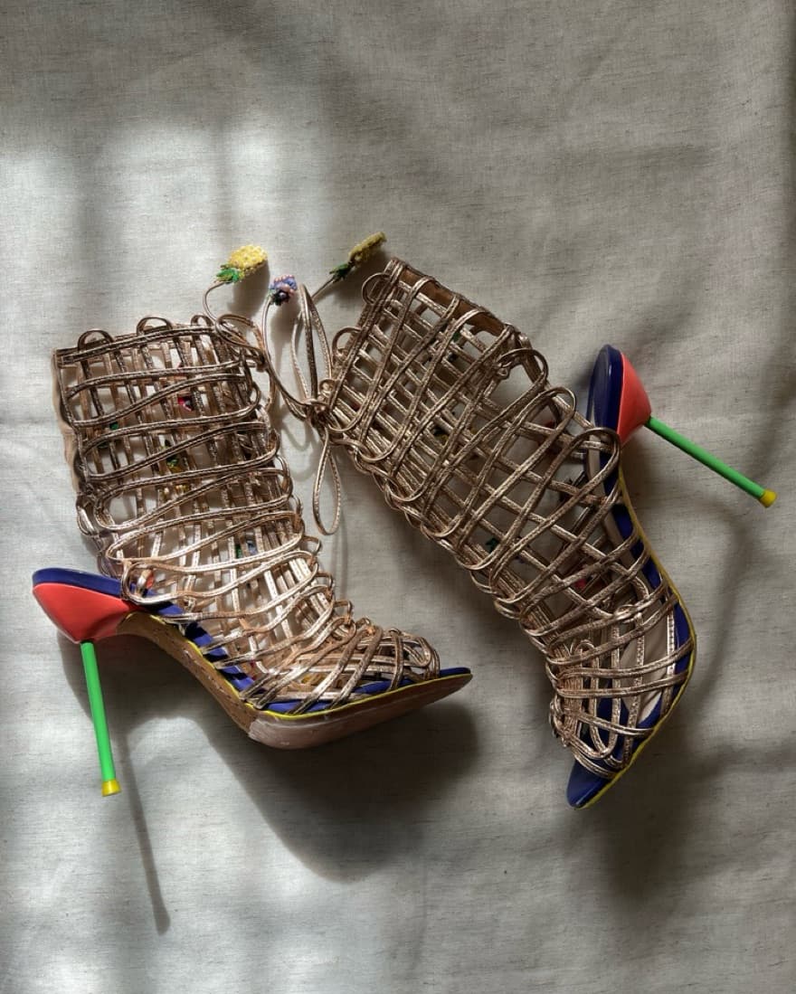 Sophia Webster Delphine Fruit Salad Heel - Image 2