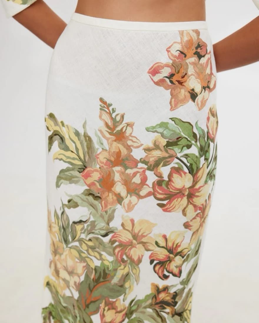 Significant Other Floral Maxi Skirt  - Image 4