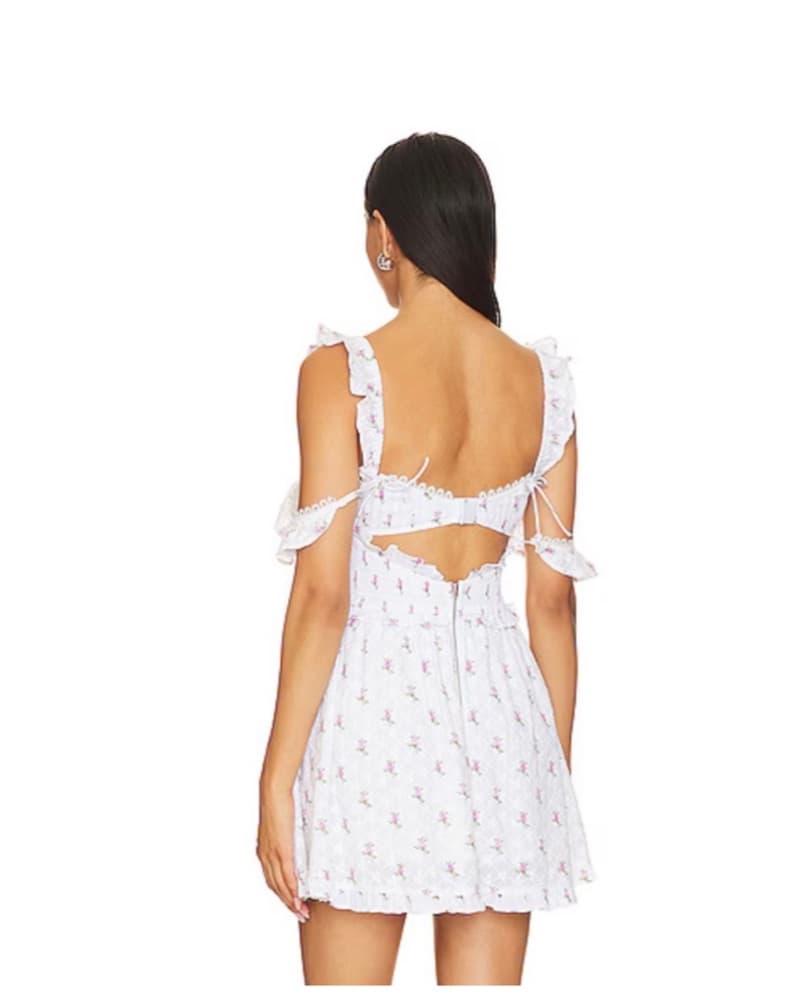 For Love & Lemons Palermo Mini Dress - Image 2