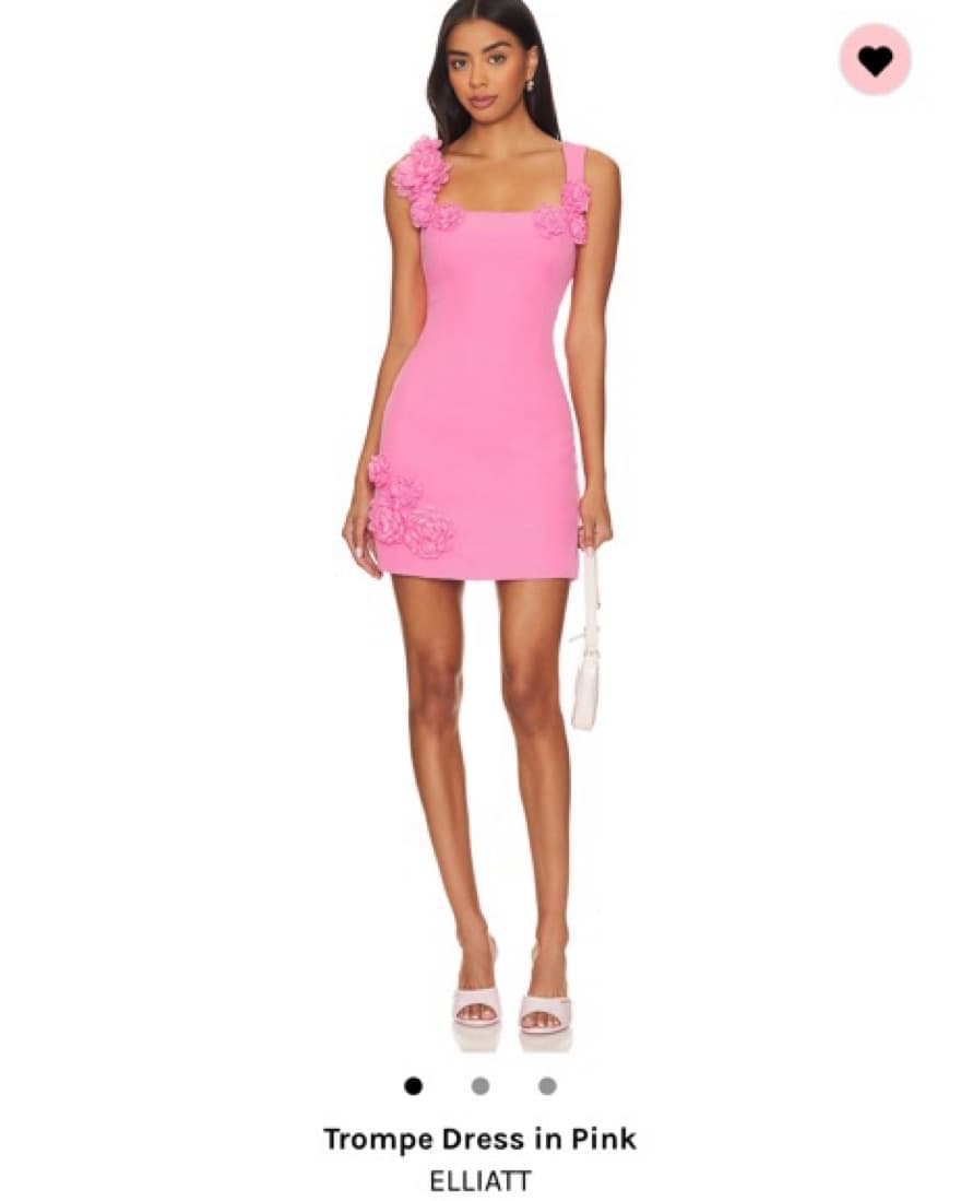 ELLIATT Dress in Pink  - Image 2