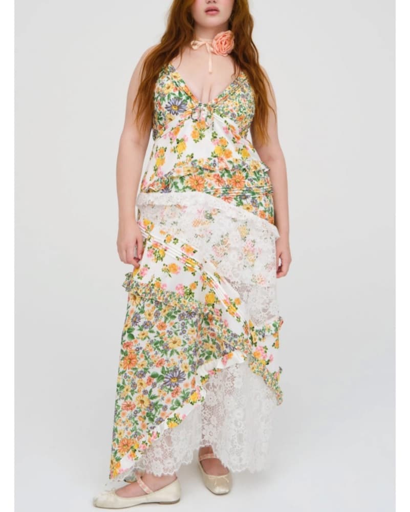 For Love And Lemons Rosalyn Maxi Dress - Image 3