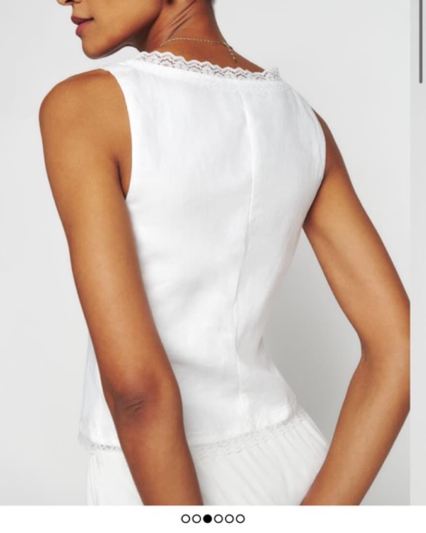 Reformation rosalie Linen Top - Image 2