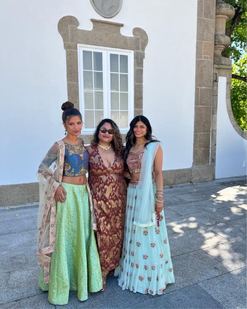 Sea foam lehenga  - Image 2
