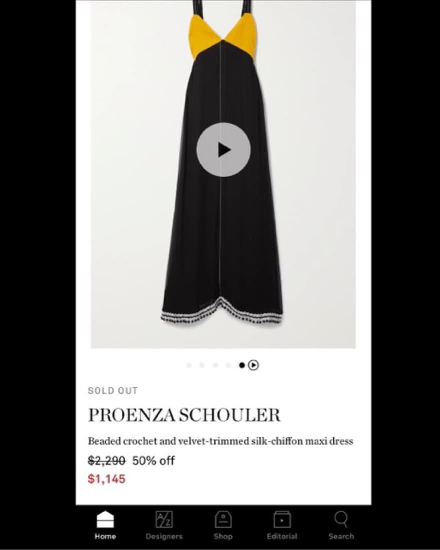 $2,300 Proenza Maxi Dress  - Image 5