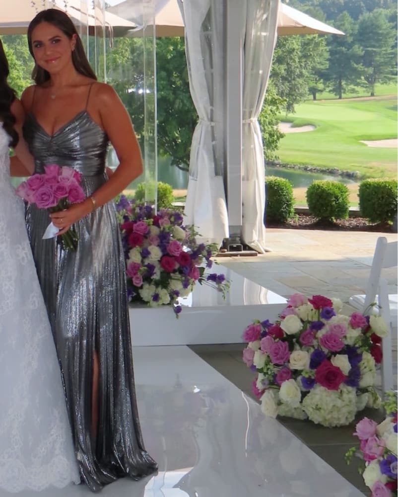 Cherith gunmetal Dress - Image 2