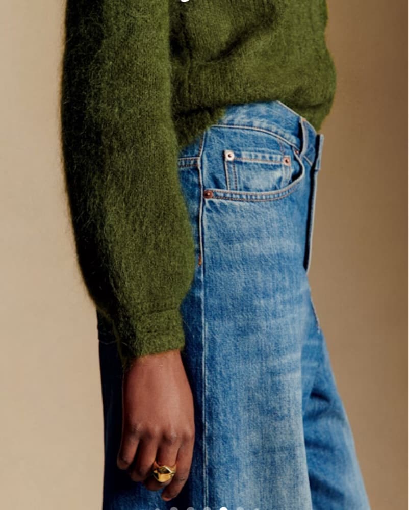 Sezane angie Green Sweater - Image 2
