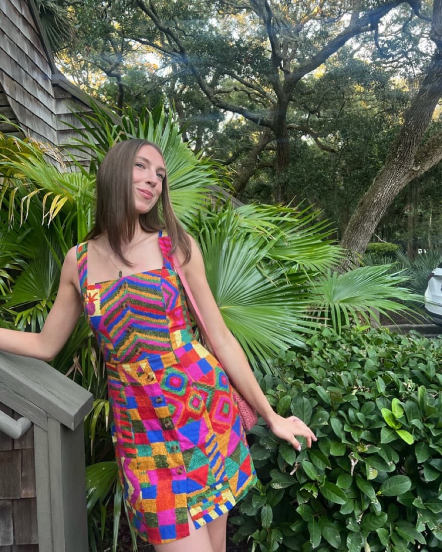 Farm Rio linen Dress - Image 2