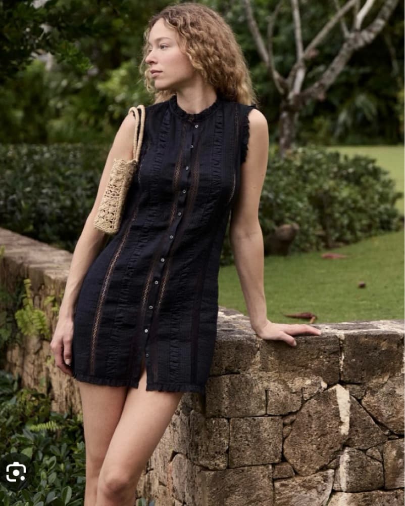 Doen Brianne Lace Mini Dress - Image 1