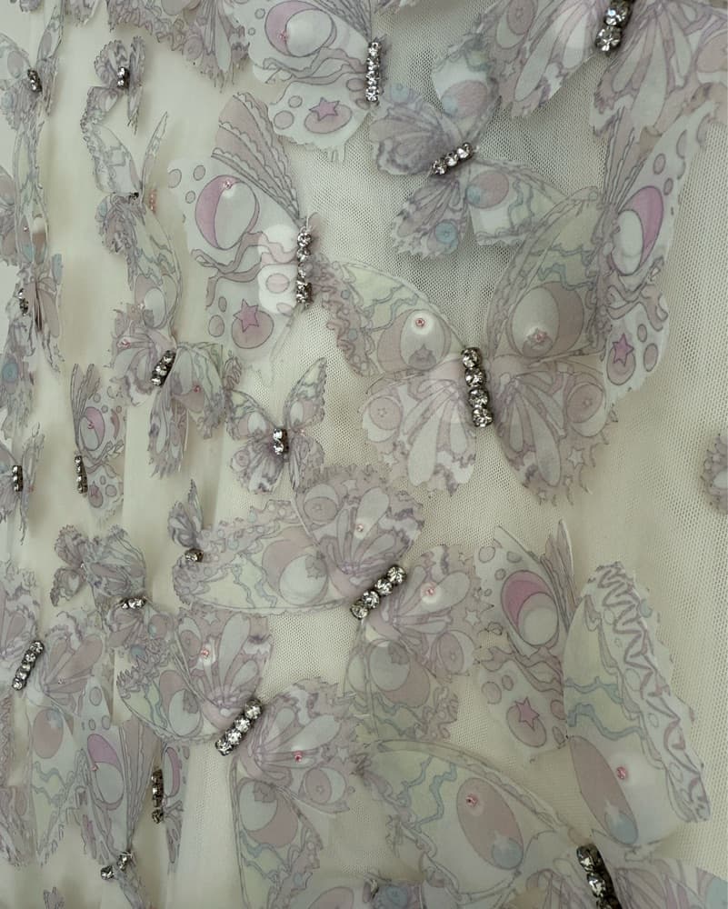 Butterfly Embellished Dress - Image 4