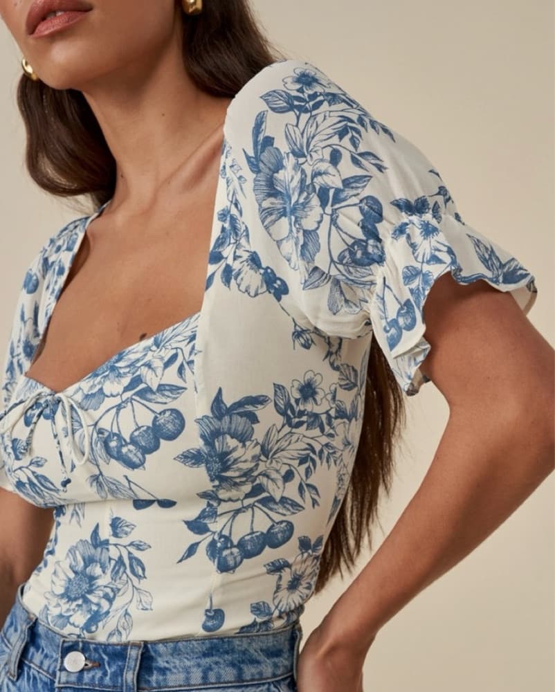 Reformation Delevan Top - Image 1