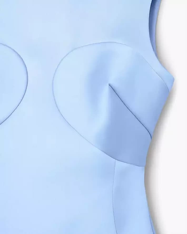Marc Jacobs Seamed Up Satin Dress - Image 4