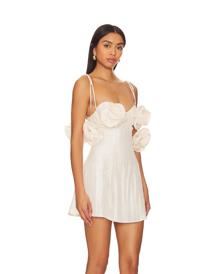 For Love & Lemons White Mini - Image 2