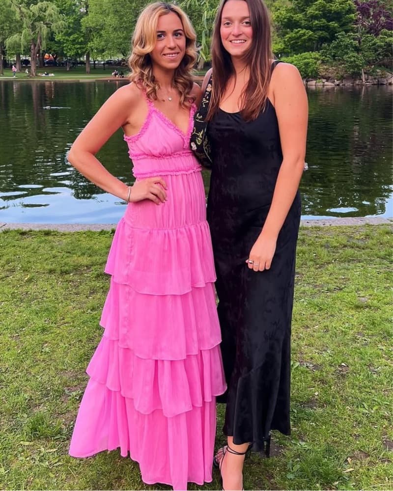 LIKELY Hot Pink Athena Maxi Dress  - Image 2