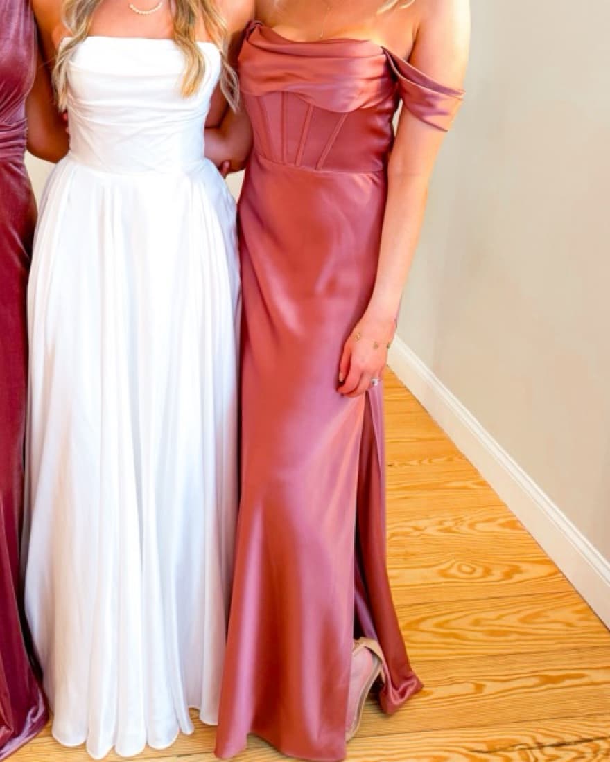 Revelry Rose Formal Bridesmaid Dress - Image 3