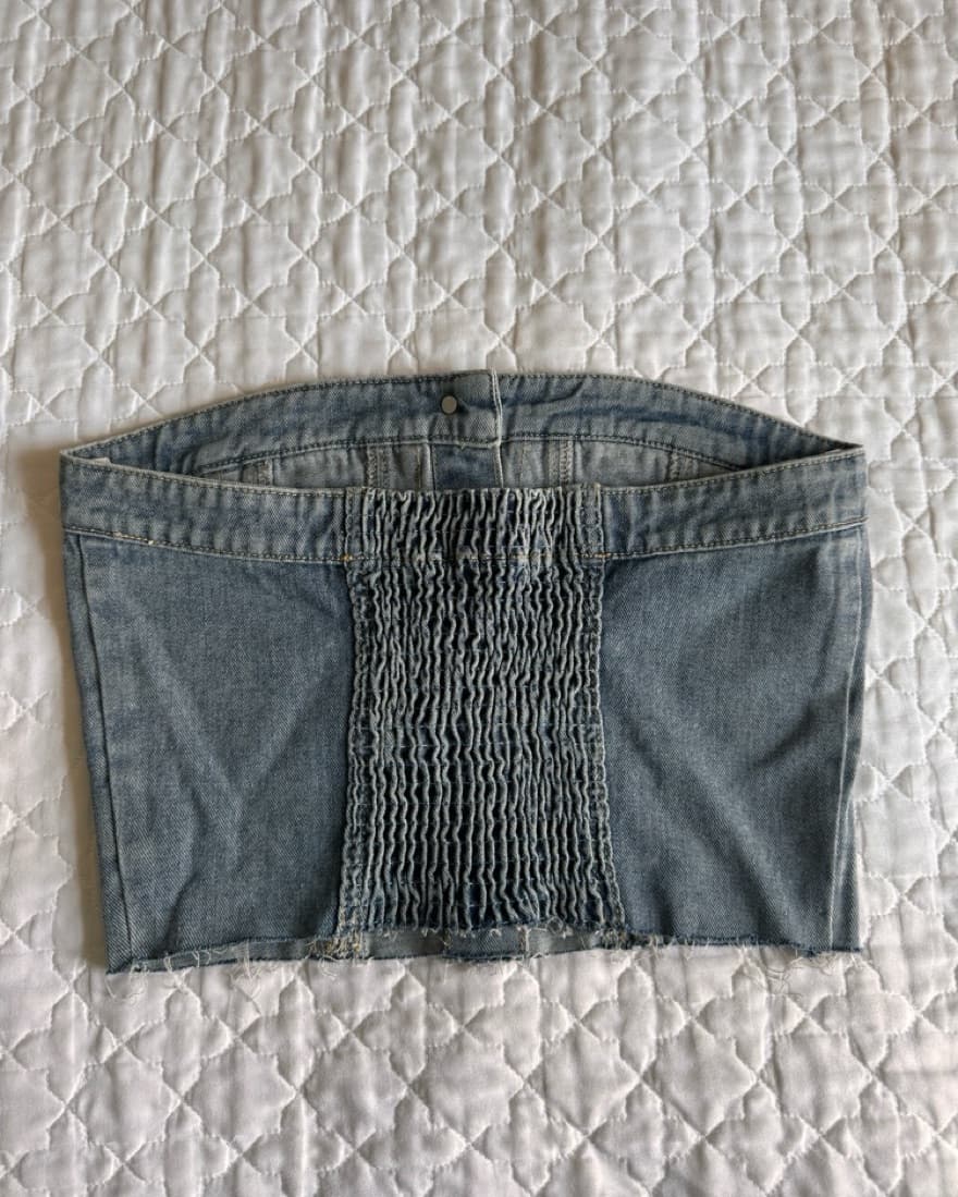Commense Jean Crop Top - Image 3