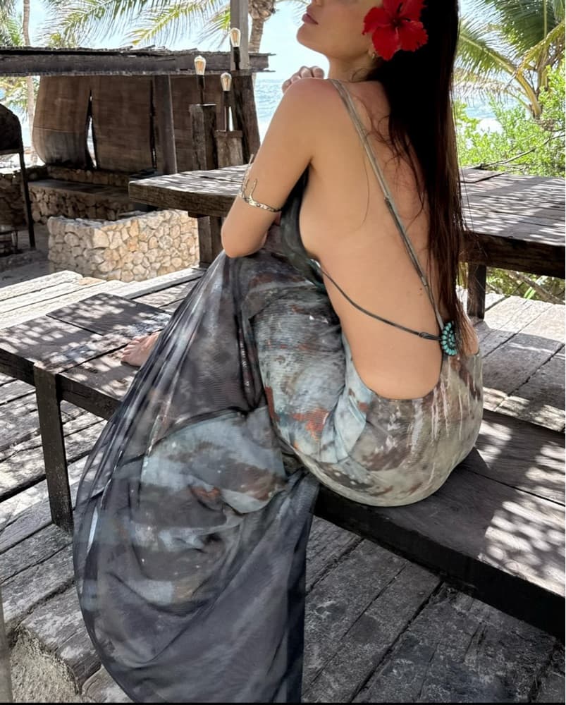 Captivating Tie-Dye Maxi Dress - Image 5