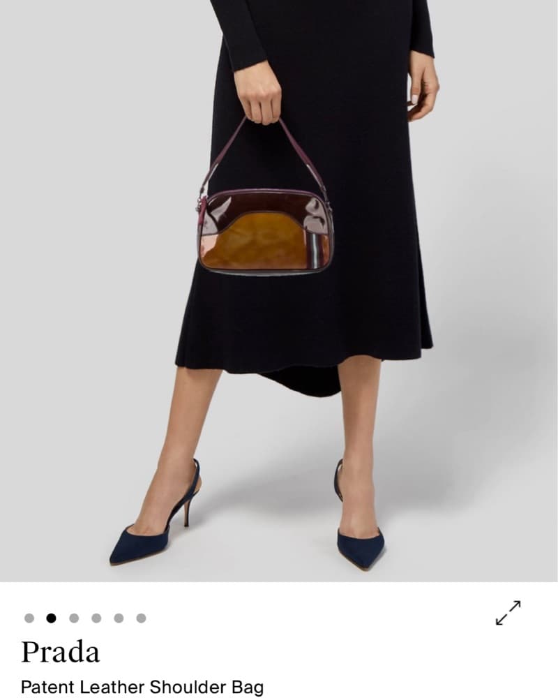 Rare Vintage Prada Purse - Image 3