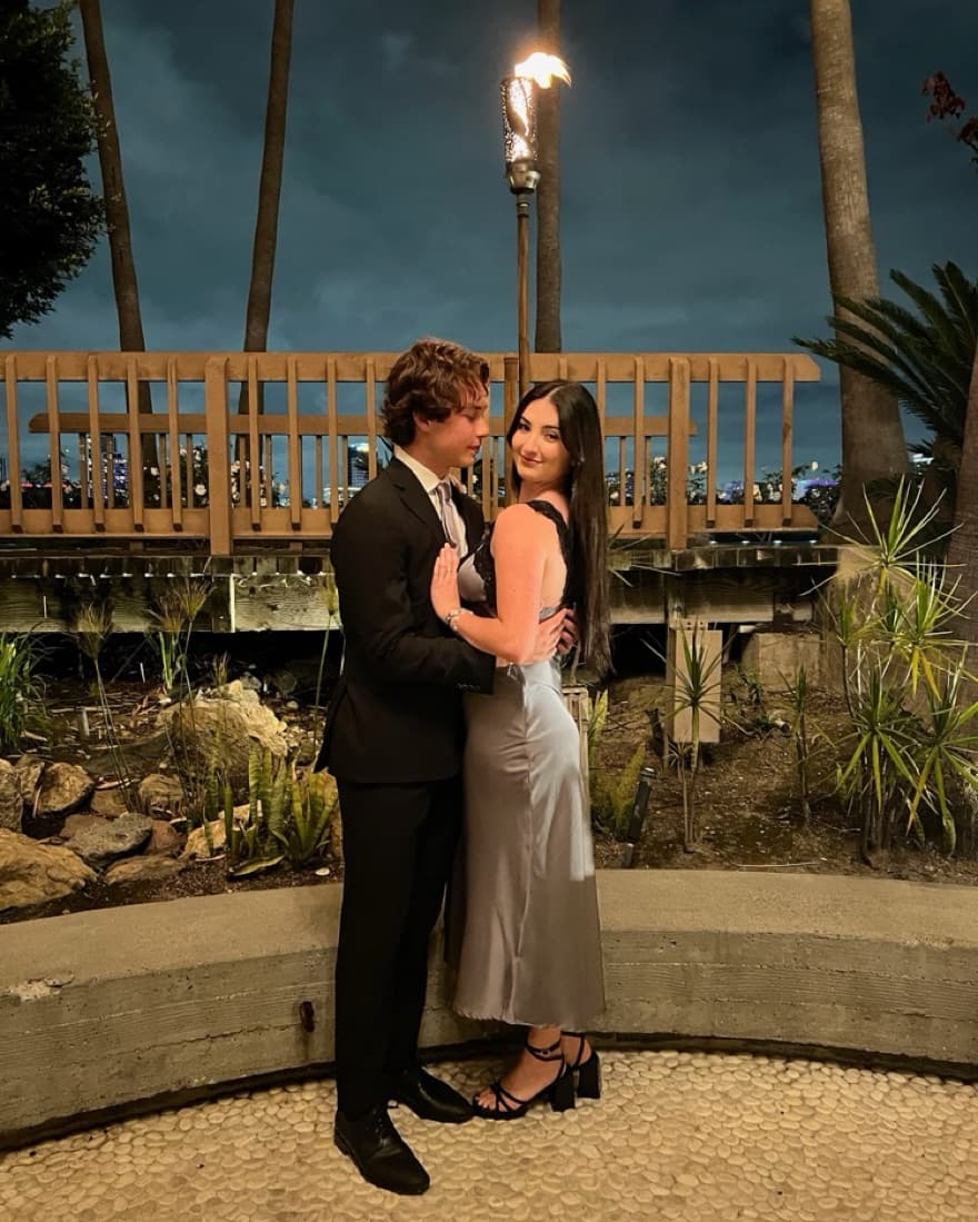 Silver Maxi Dress - Image 2