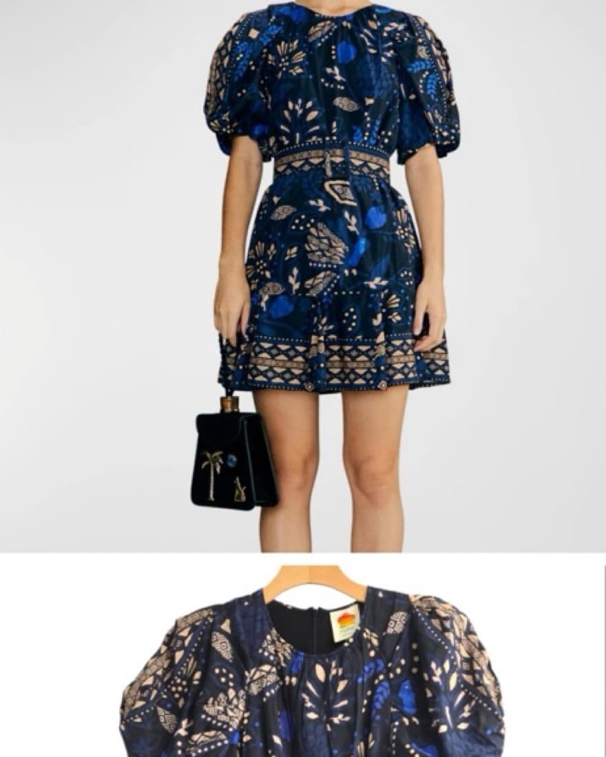 Farm Rio - Macaw Mini Dress - Image 1