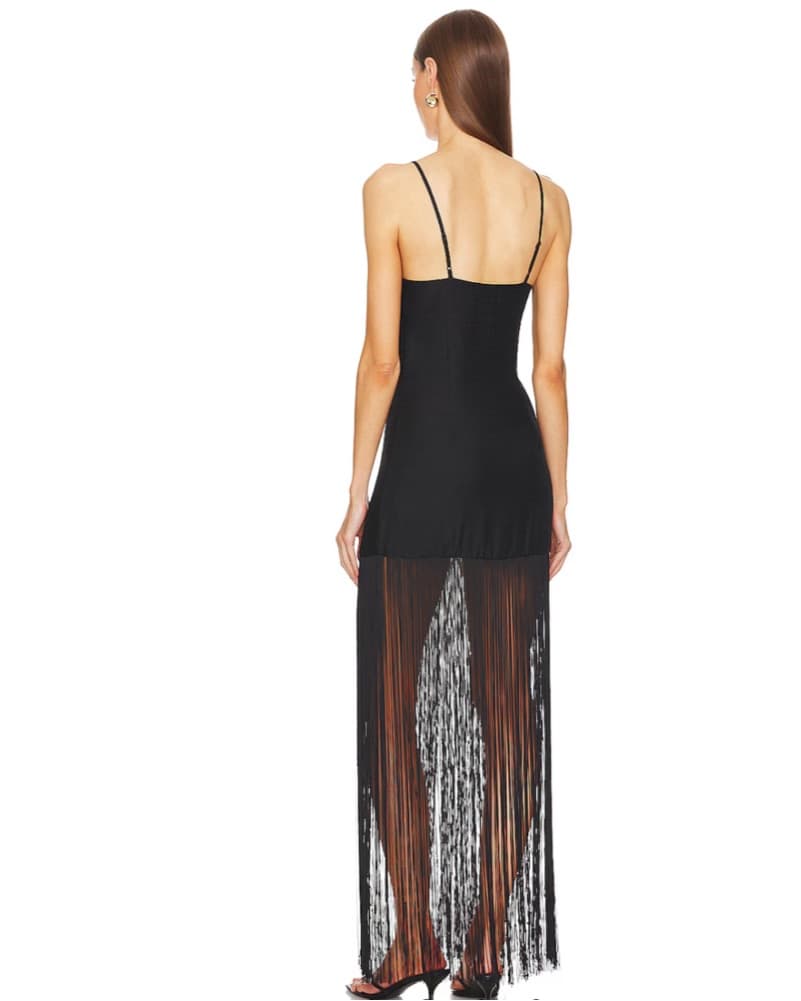 Simon Miller Zodiac Fringe Dress - Image 3