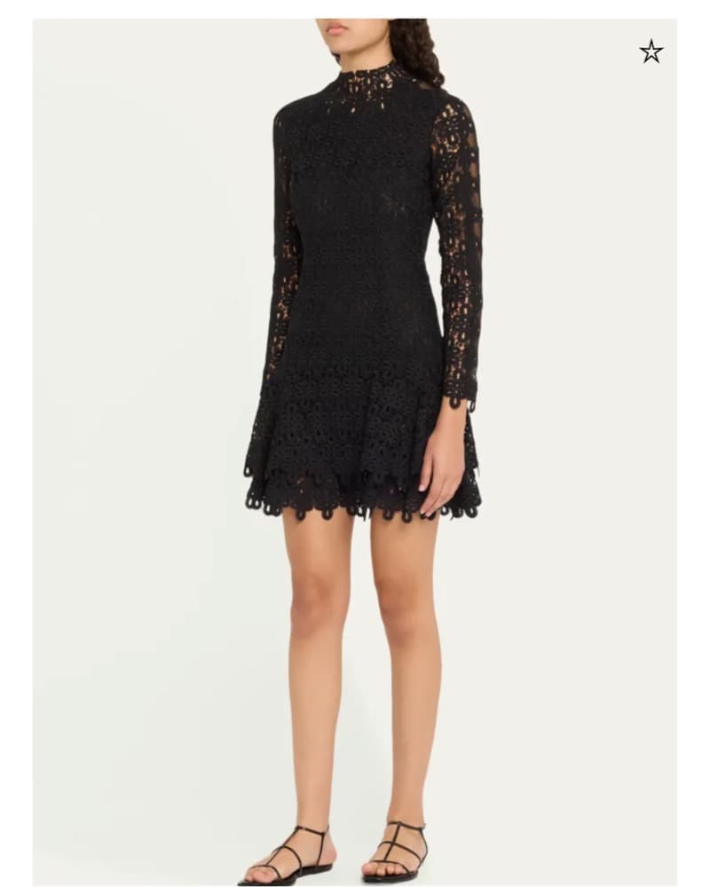 Jonathan Simkhai Joy Guipure Lace Dress - Image 1