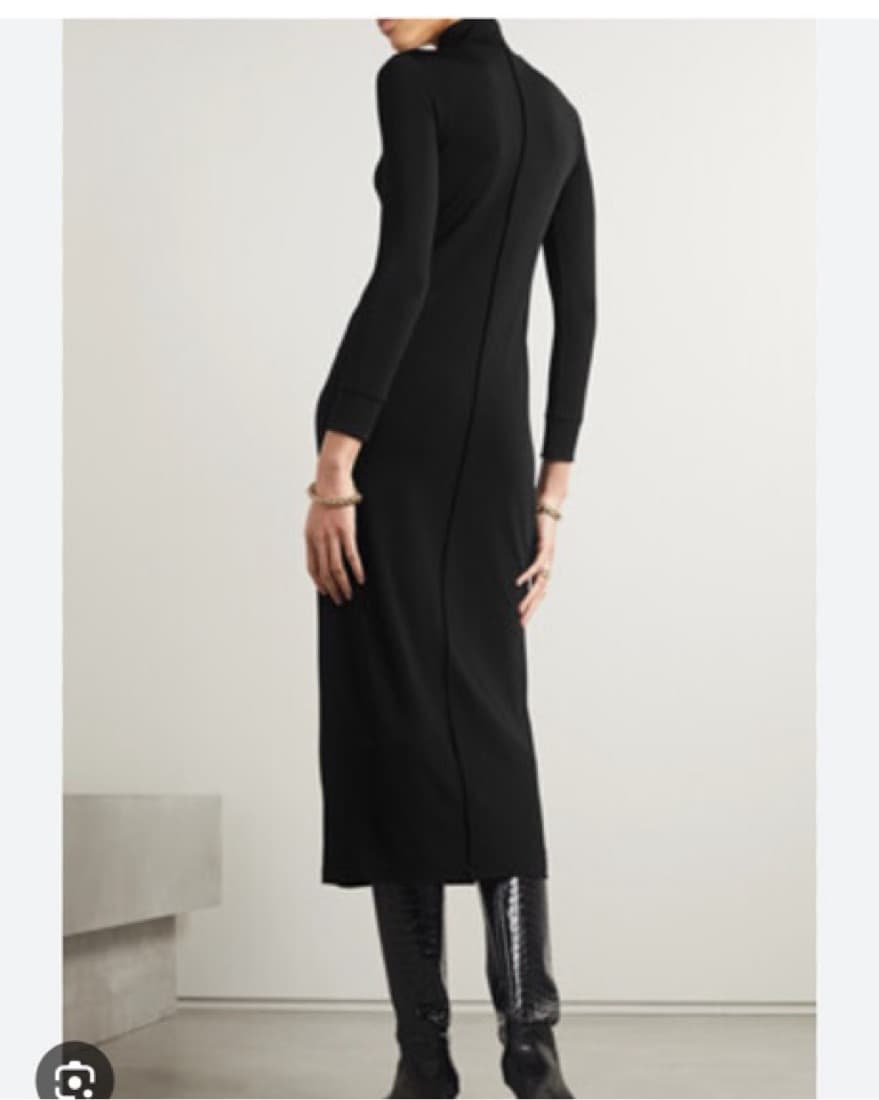 KHAITE devon Black Dress - Image 2