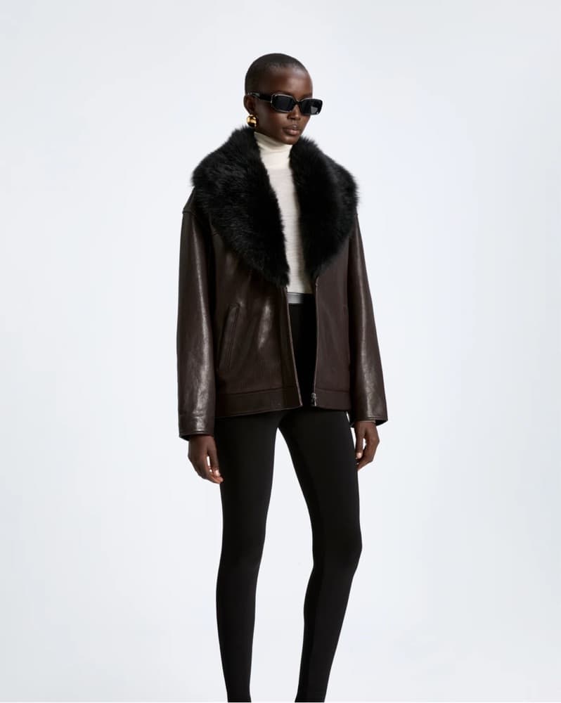 Nour Hammour Rhett Chic Leather Jacket - Image 4