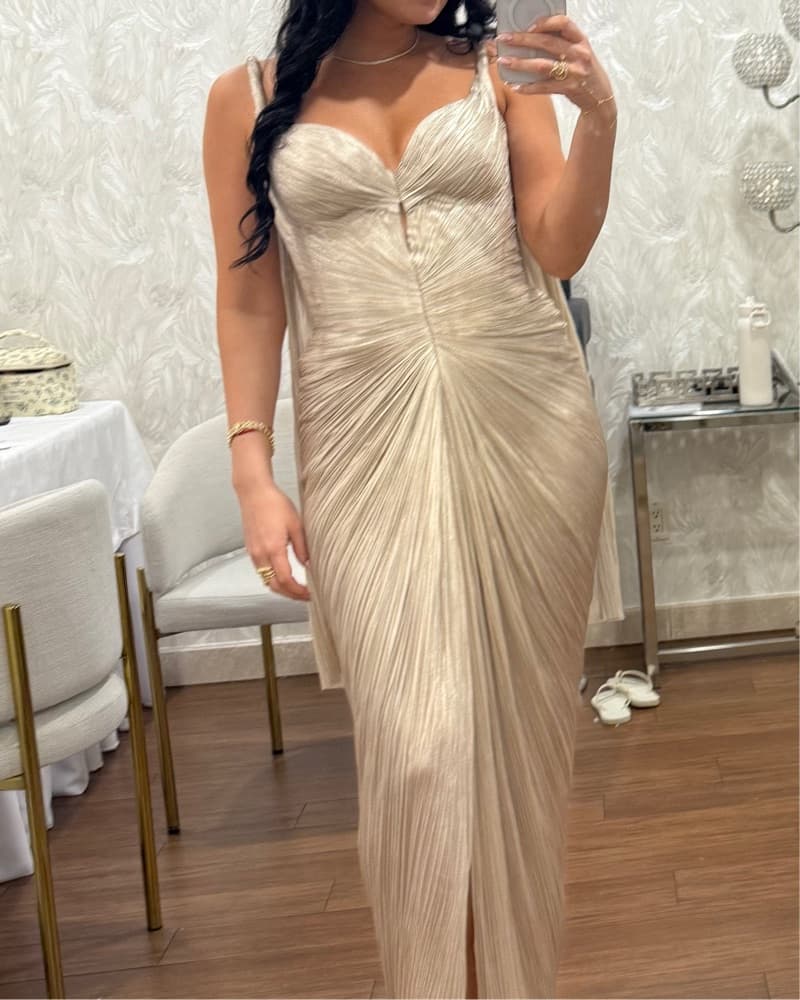 Diella Silk Corset Gown  - Image 1