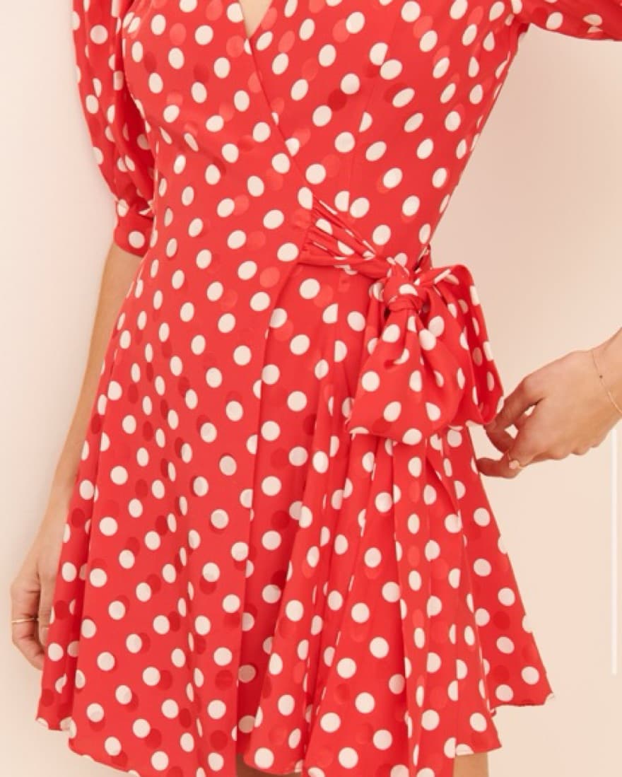 Ronny Kobo Anna Polka Dot Dress - Image 2