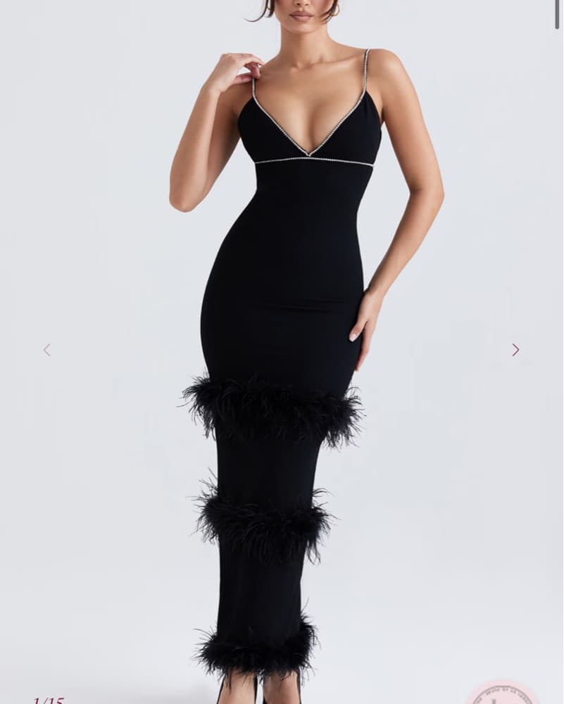 Black House of CB Formal Dress Gown - Image 2