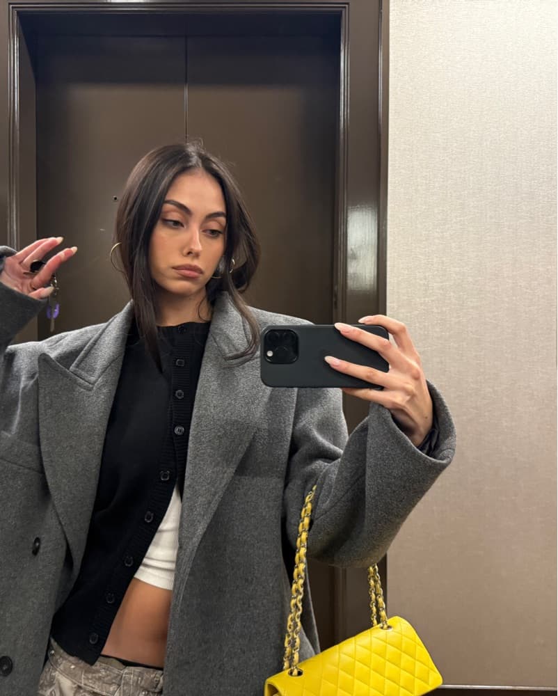 Oversized Frankie Shop Coat  - Image 2