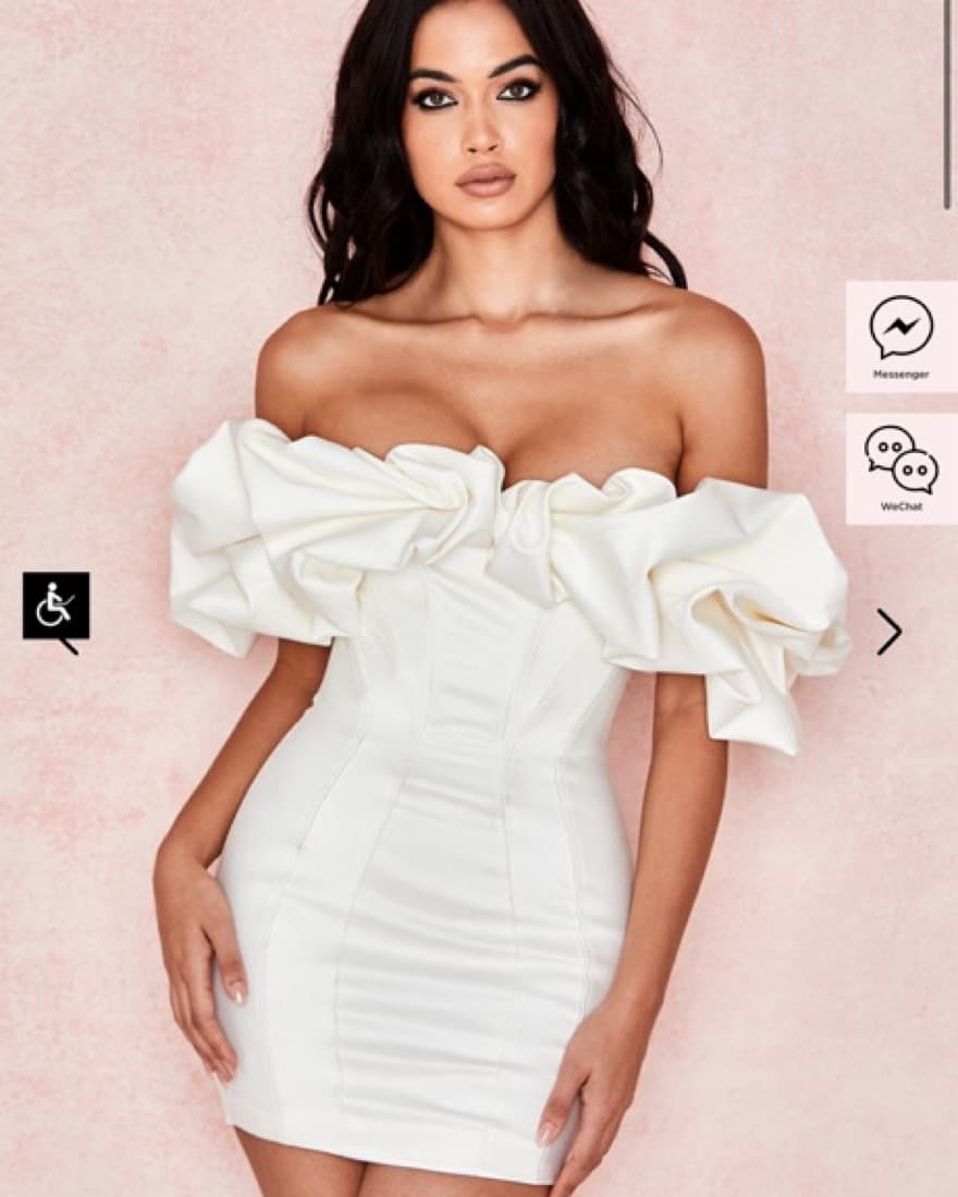SELENA PUFF DRESS HOUSE OF CB - Image 3