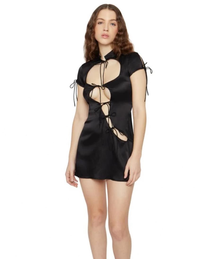 Guzio Cut-Out Babydoll Dress  - Image 3