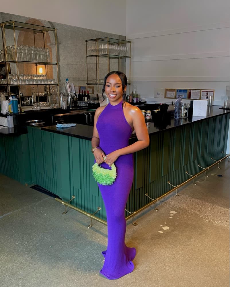 Stunning Purple Dress | Meshki Melodie - Image 3