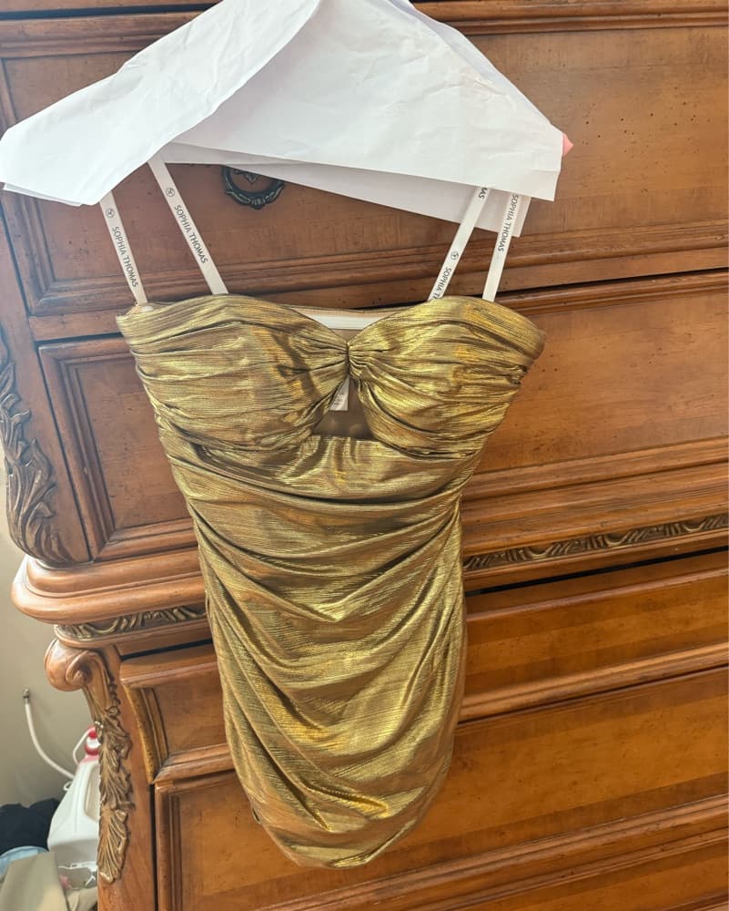 Gold Dress - Image 4